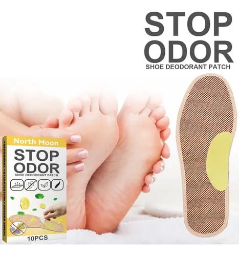 Parche para eliminar olores de pies