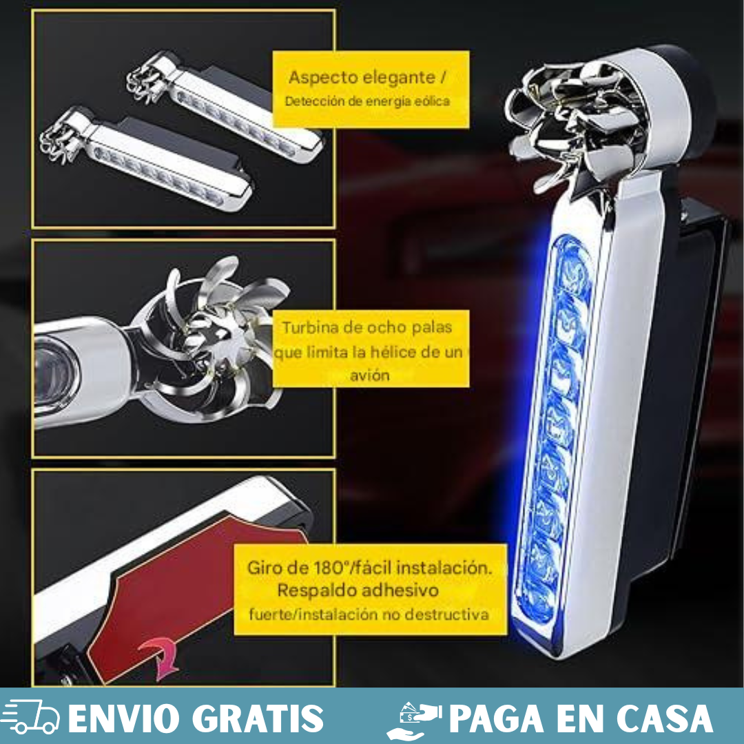 LUZ LED EOLICA🚨🚘