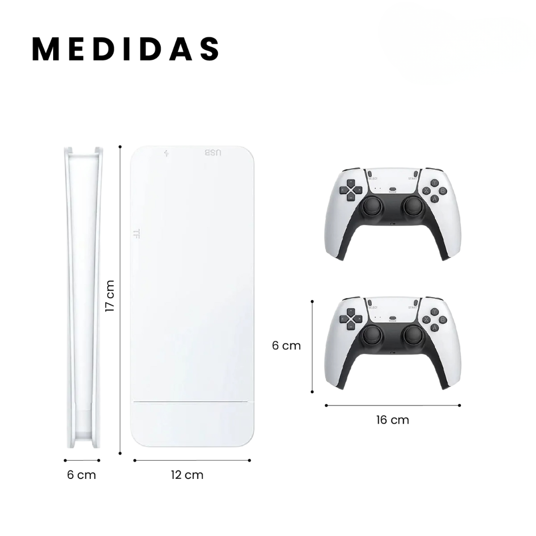 M15®CONSOLA RETRO INALAMBRICA 🎮