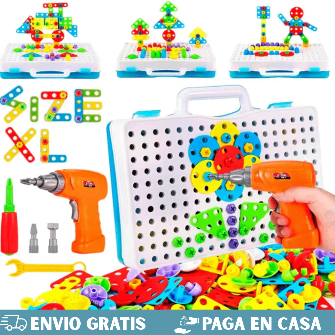 KIT DE CONSTRUCCION 4 EN 1🧩🔧