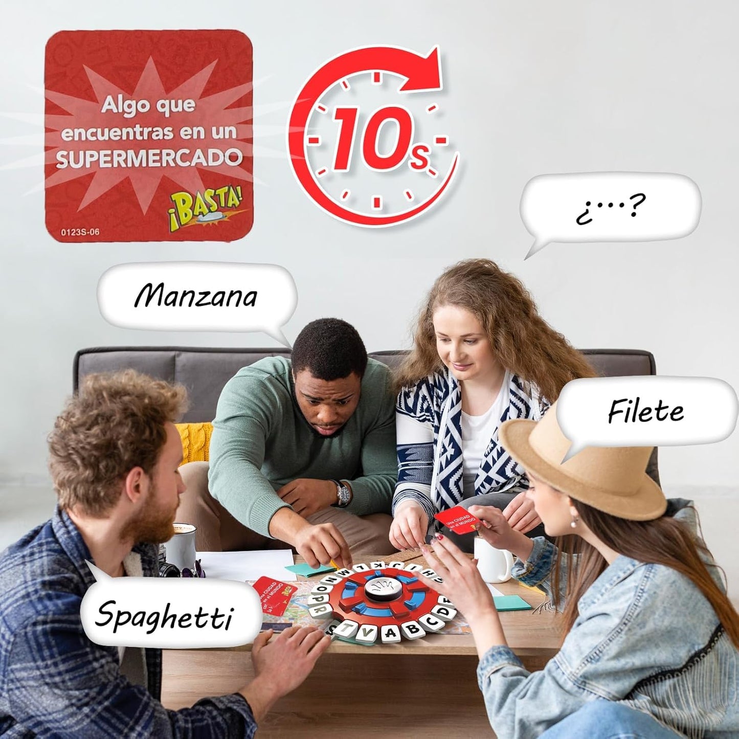 ¡BASTA! Juego interactivo de palabras