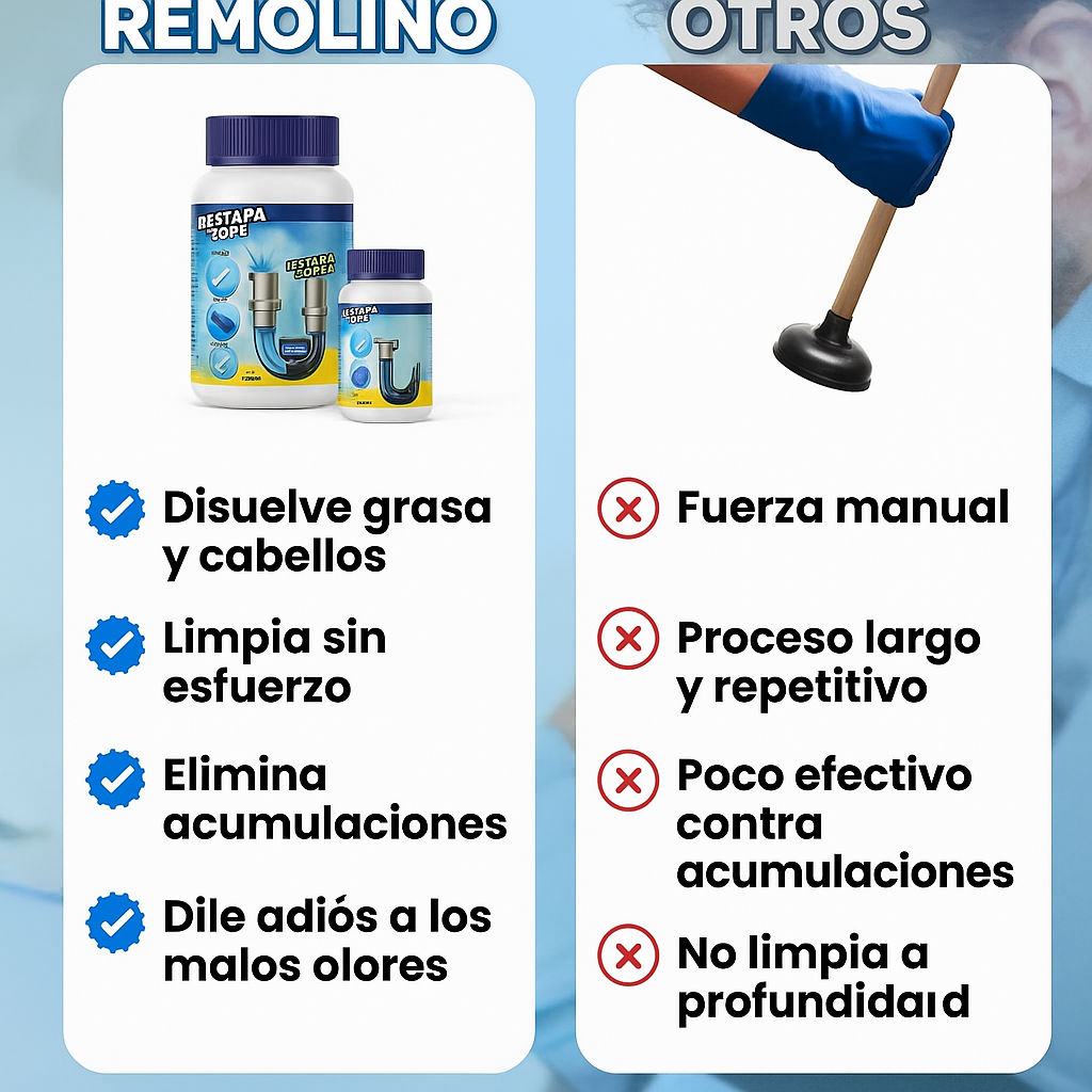 Polvo Destapatodo