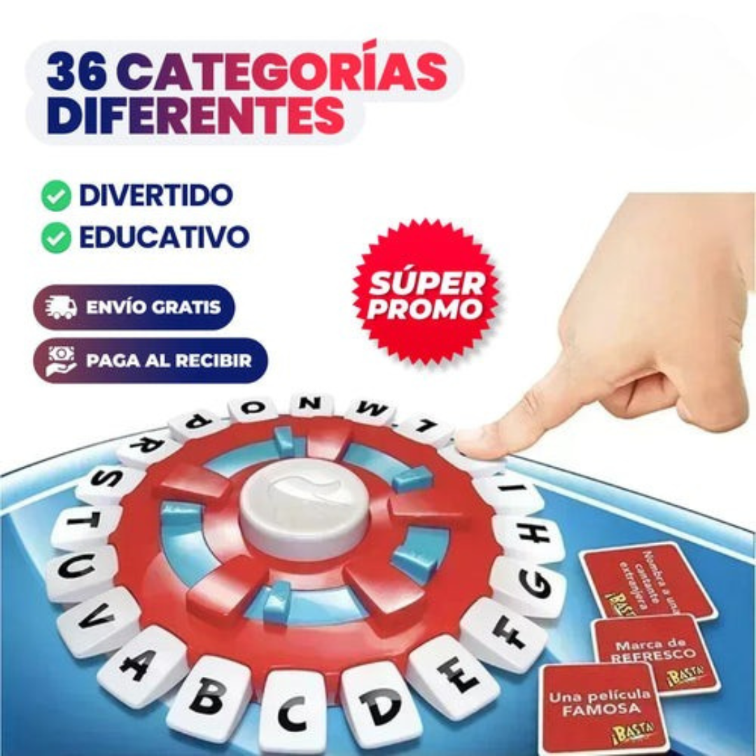 ¡BASTA! Juego interactivo de palabras