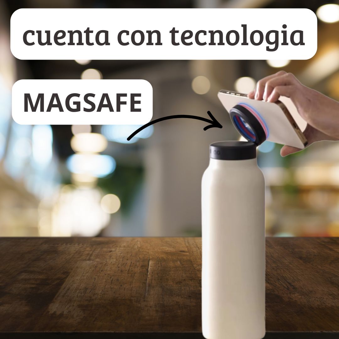 Termo smiling de acero inoxidable