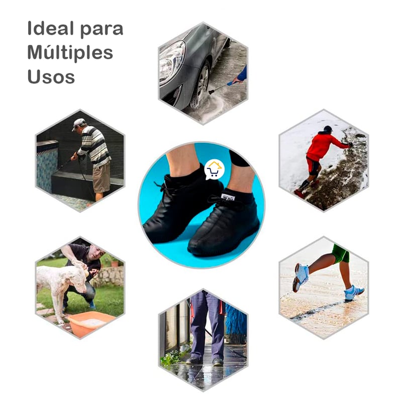 Funda impermeable para zapatos