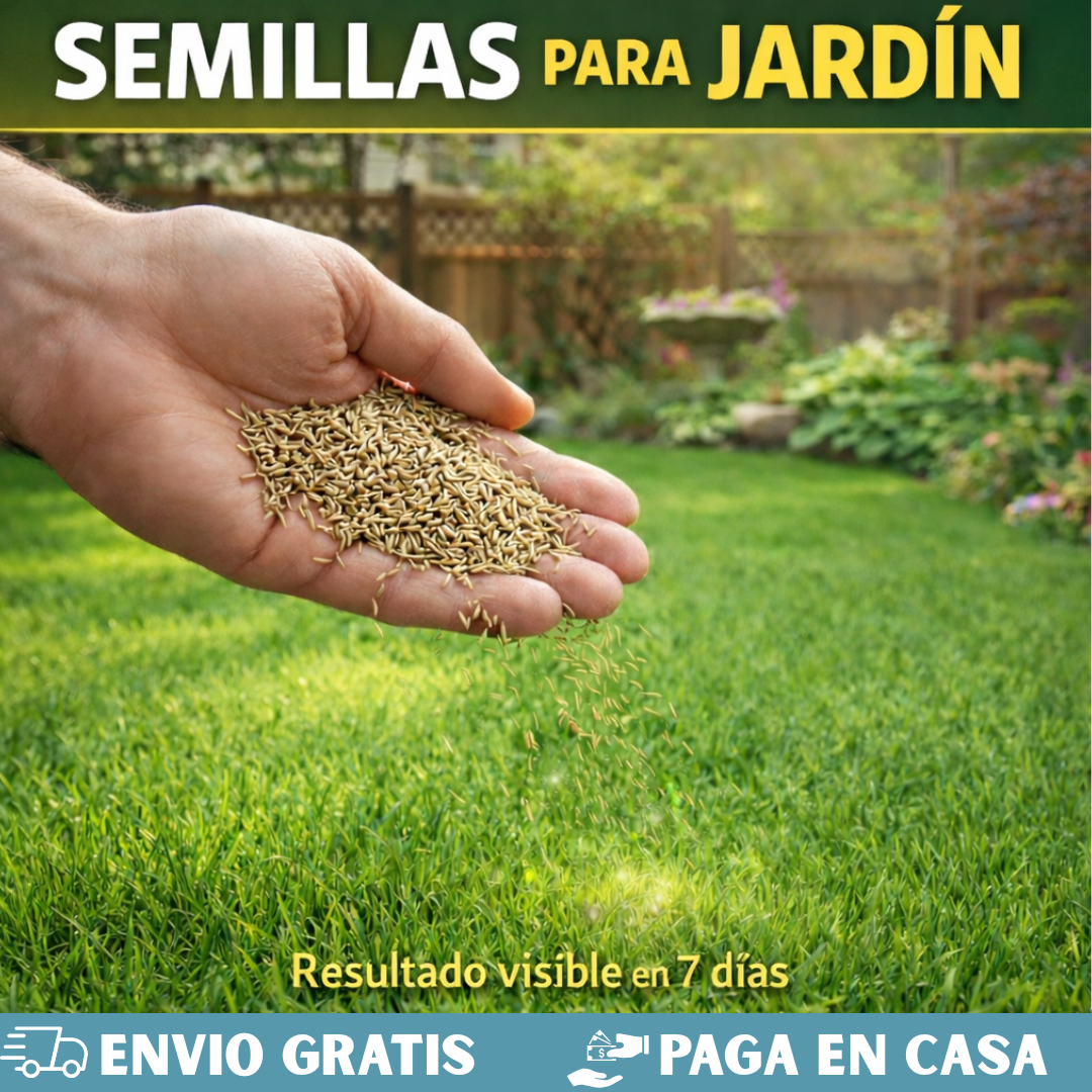 SEMILLAS DE CESPED-PASTO DE JARDIN🌱