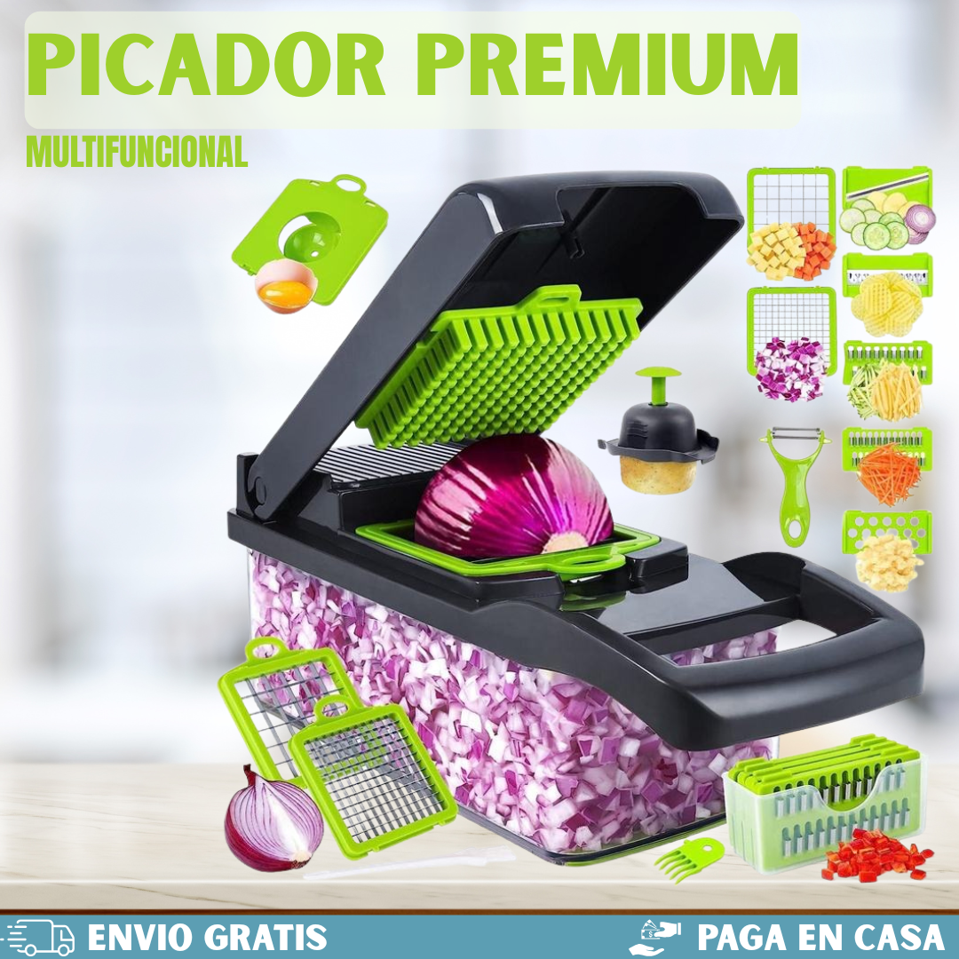 CORTADOR DE VERDURAS®+14 PIEZAS INCLUIDAS🎁