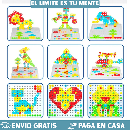 KIT DE CONSTRUCCION 4 EN 1🧩🔧