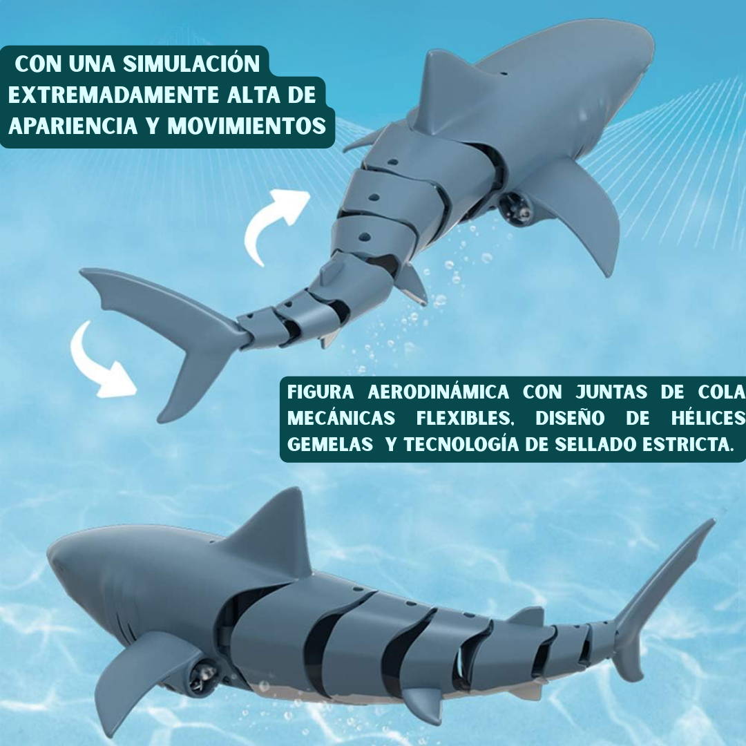 SHARK® TIBURON A CONTROL REMOTO 🦈