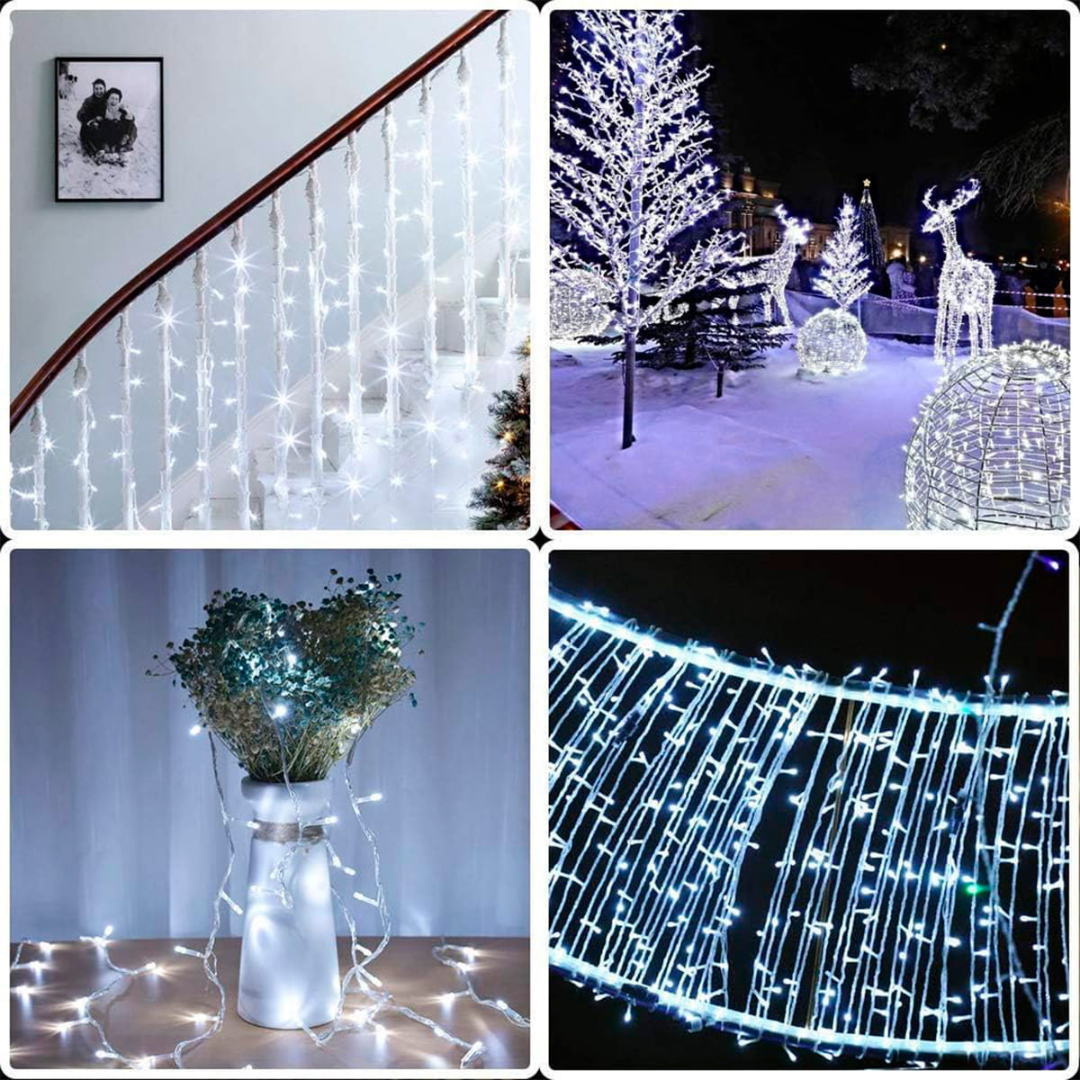 LUCES NAVIDEÑAS: LUZ LED CASCADA ✨