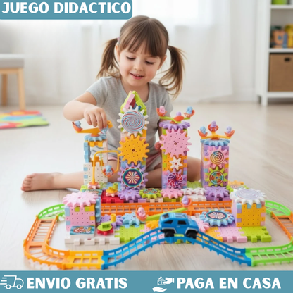 KIT JUEGO DIDACTICO DE ENGRANAJES🧩