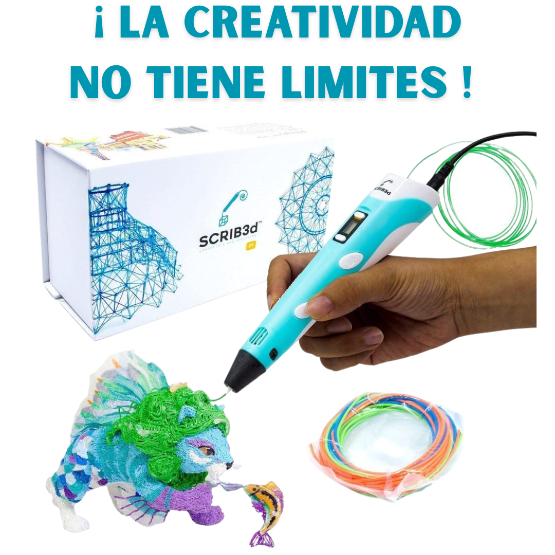 LAPIZ BOLIGRAFO DE DIBUJOS 3D ✏️🎨