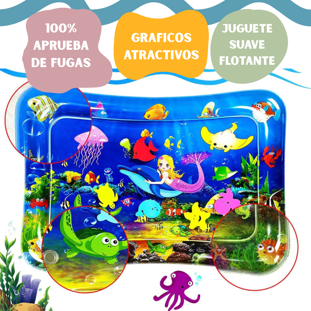 TAPETE DIDACTICO®INFLABLE SENSORIAL PARA BEBE