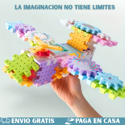 KIT JUEGO DIDACTICO DE ENGRANAJES🧩
