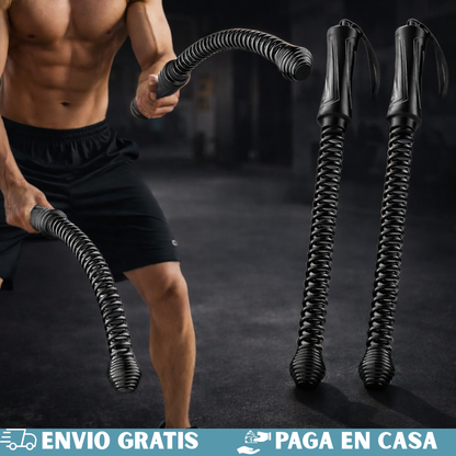 battle ropes®ejercitador multifuncional + GUIA DE EJERCICIOS GRATIS🎁