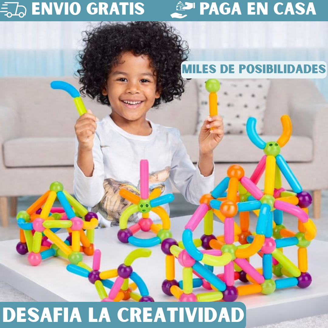 JUEGO DE FICHAS MAGNETICAS+25 PIEZAS 🧩