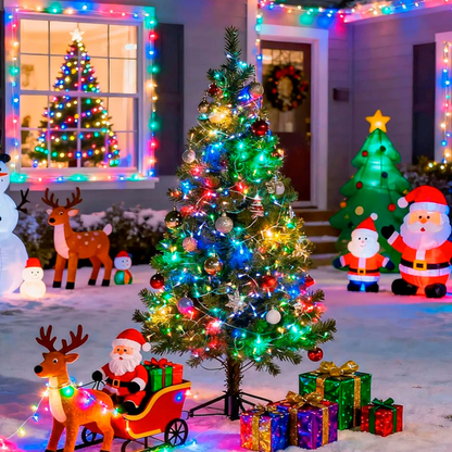 LUCES NAVIDEÑAS: LUZ LED CASCADA ✨