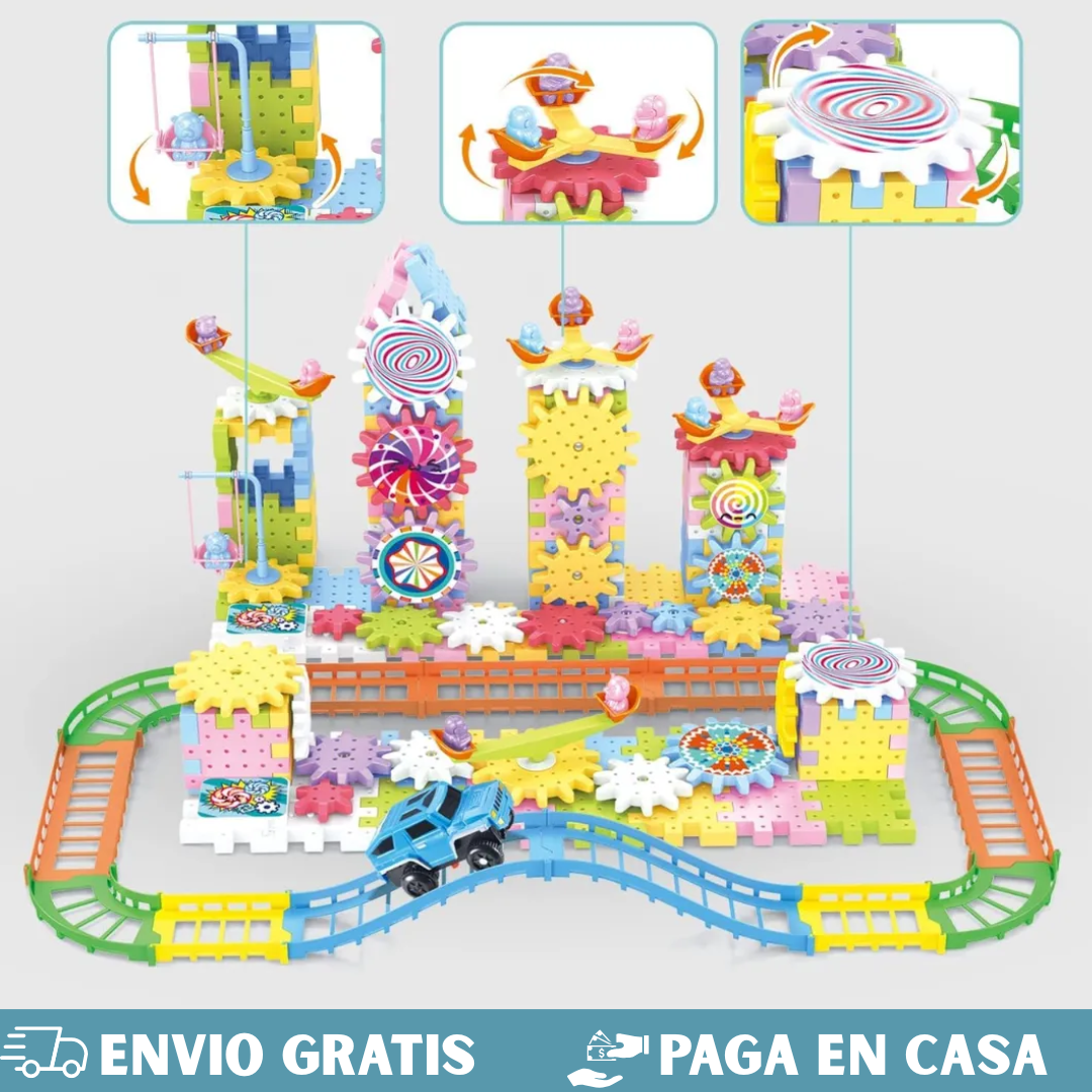 KIT JUEGO DIDACTICO DE ENGRANAJES🧩