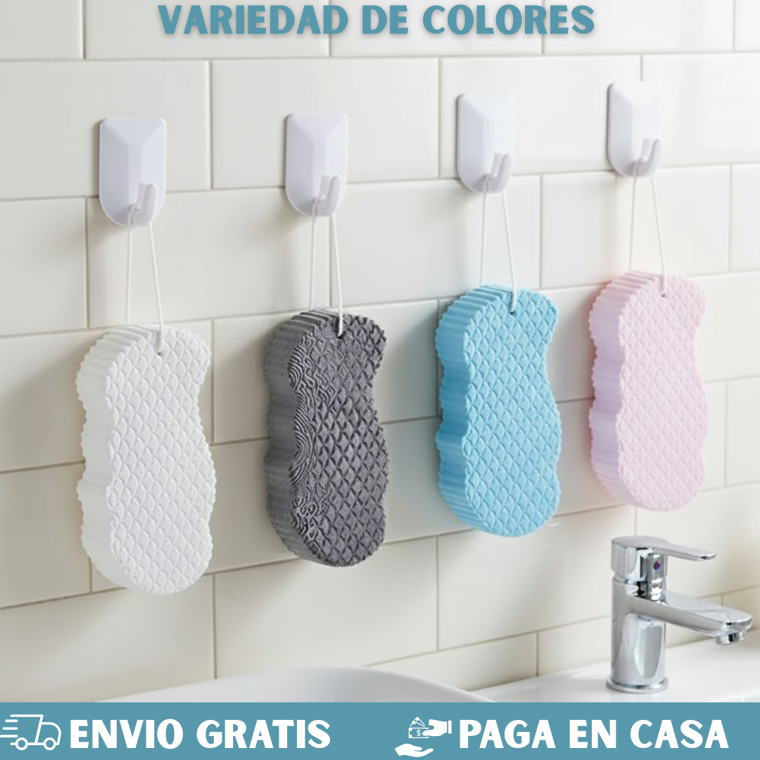 Esponja exfoliante premium + roll on quita manchas🎁