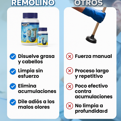 Polvo Destapatodo