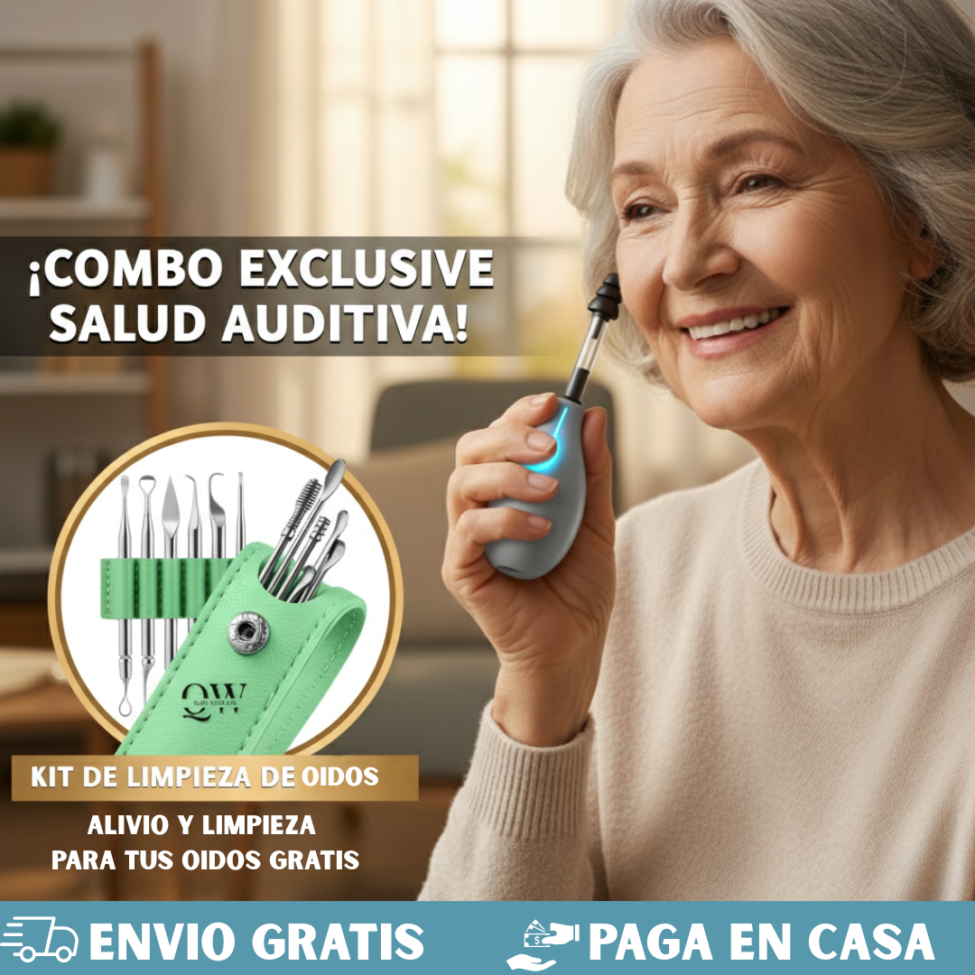 DISPOSITIVO ALIVIA TENSION DE OIDO+KIT DE LIMPIEZA GRATIS🎁