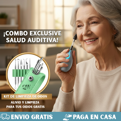 DISPOSITIVO ALIVIA TENSION DE OIDO+KIT DE LIMPIEZA GRATIS🎁