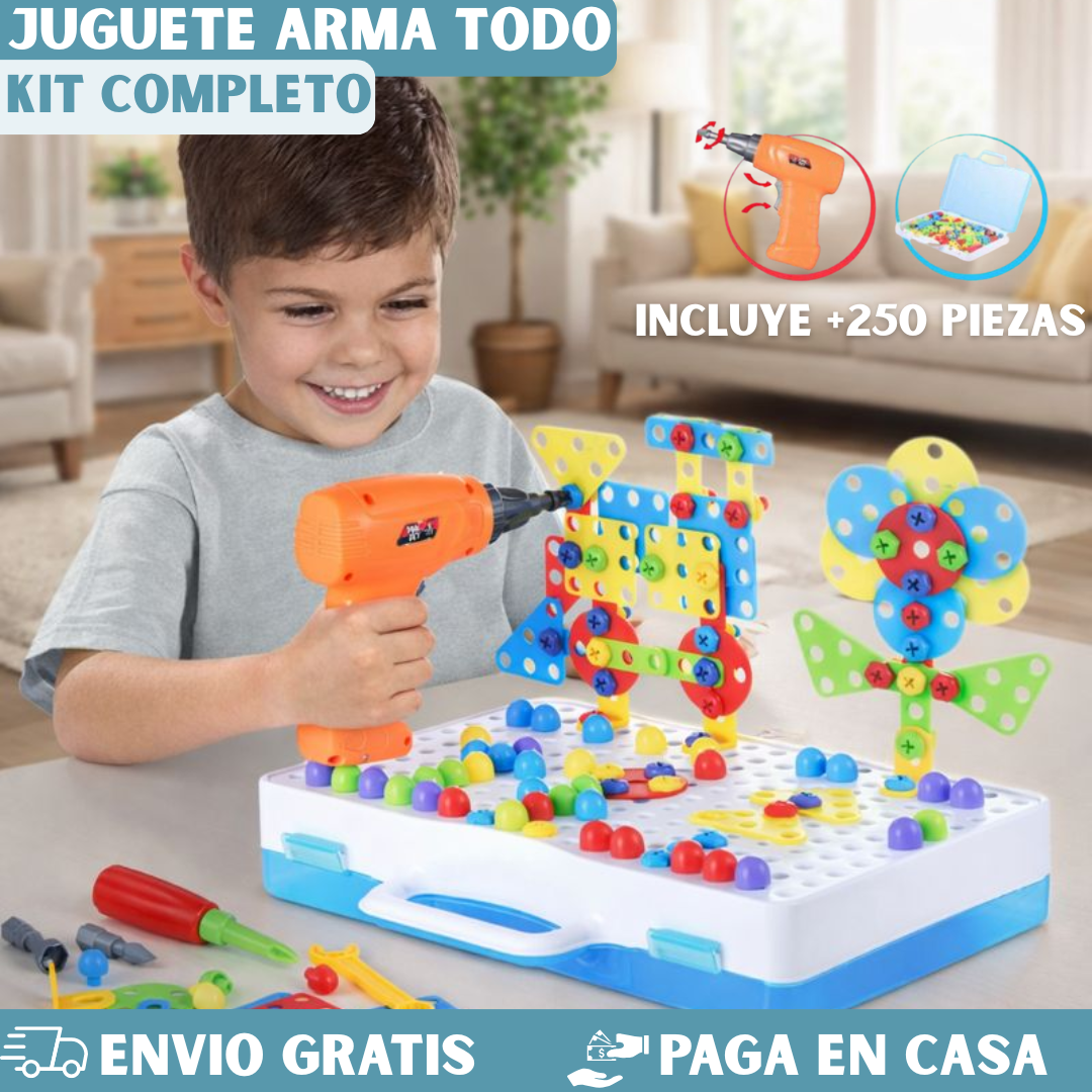 KIT DE CONSTRUCCION 4 EN 1🧩🔧