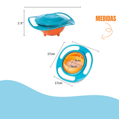 PLATO 360° ANTIDERRAMES🍼