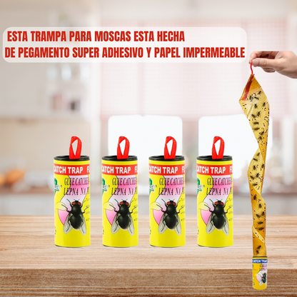 FLY ® TRAMPA PEGANTE PARA MOSCAS 🦟