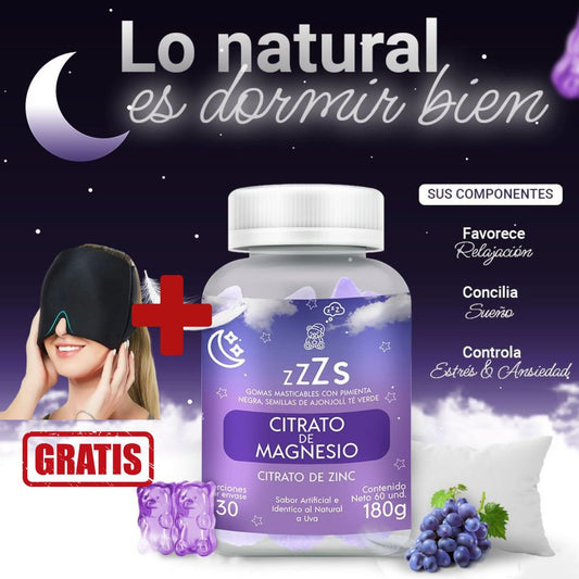 Gomitas de citrato de magnesio x2