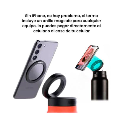 Termo smiling de acero inoxidable